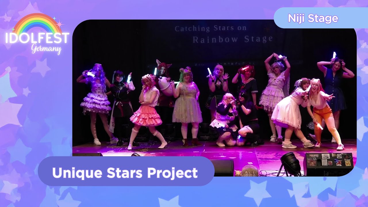 Idolfest Germany 2025 | Niji Stage | Unique Stars Project