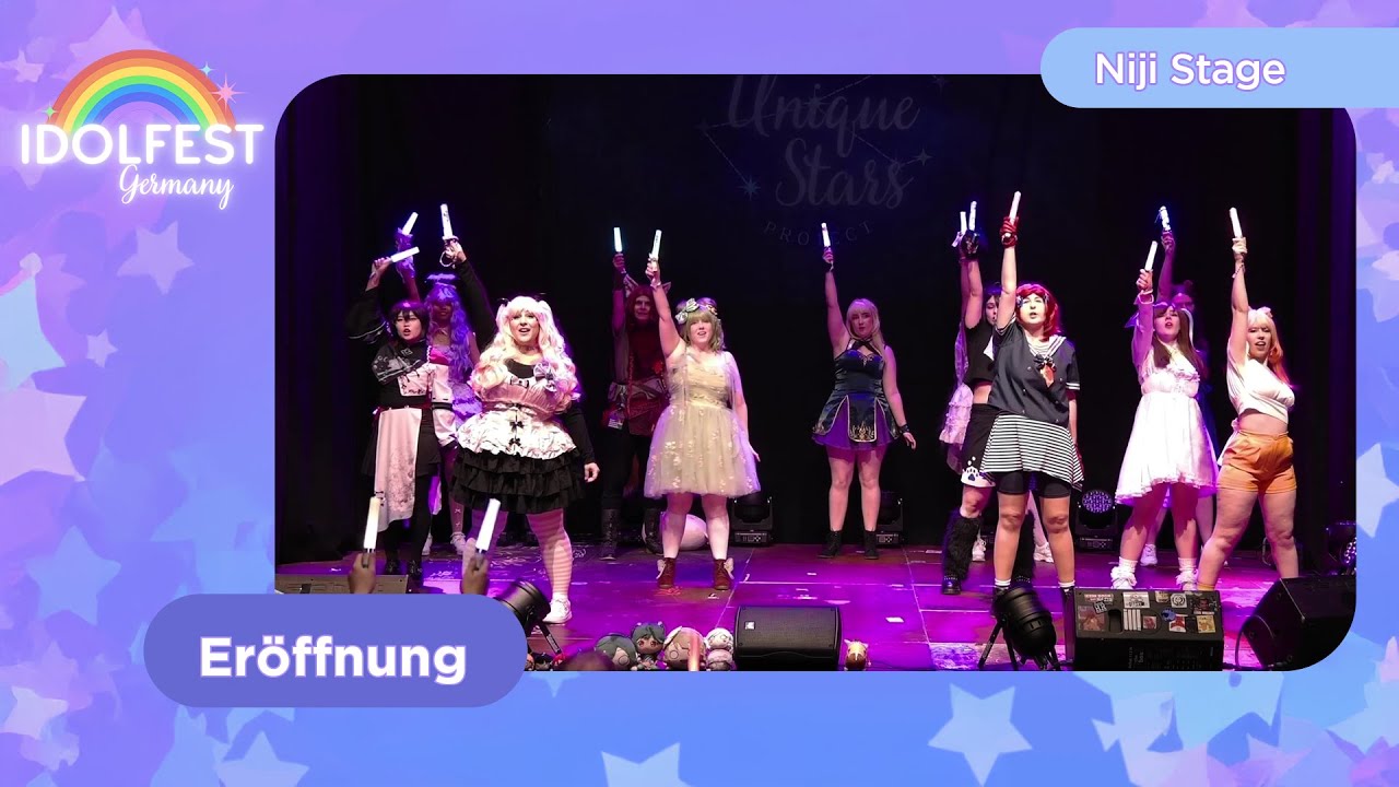 Idolfest Germany 2025 | Niji Stage | Eröffnung