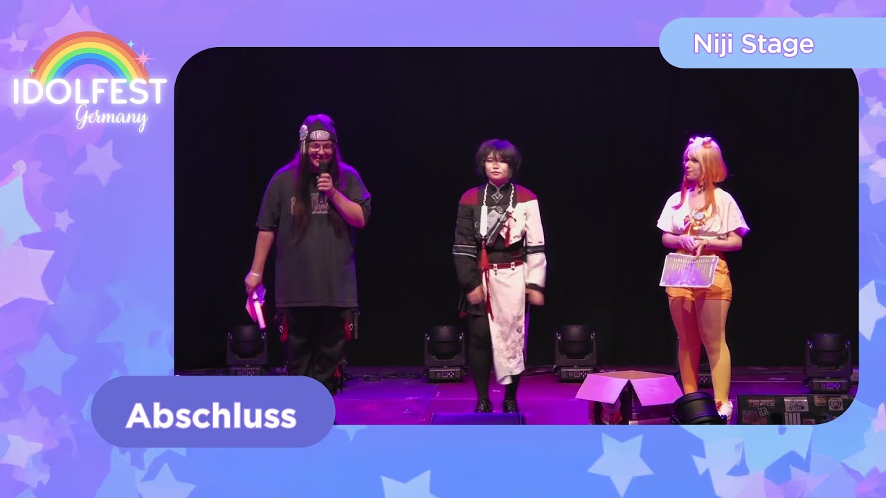 Idolfest Germany 2025 | Niji Stage | Versteigerung und Verabschiedung